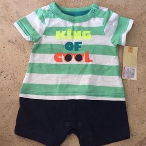 One piece shirt with shorts