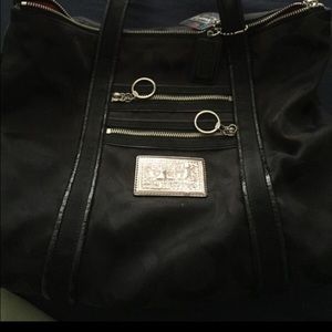 Coach Poppy Bag with Pink Interior