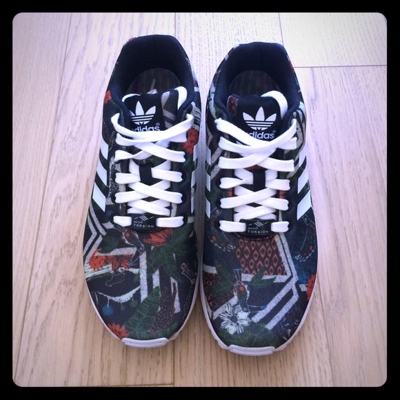 Adidas Shoes - ADIDAS ZX FLUX (FOREST FLORAL)