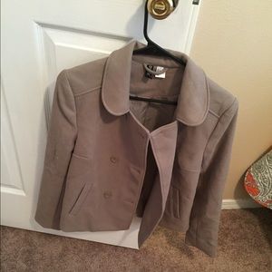 H&m hip length jacket with double buttons