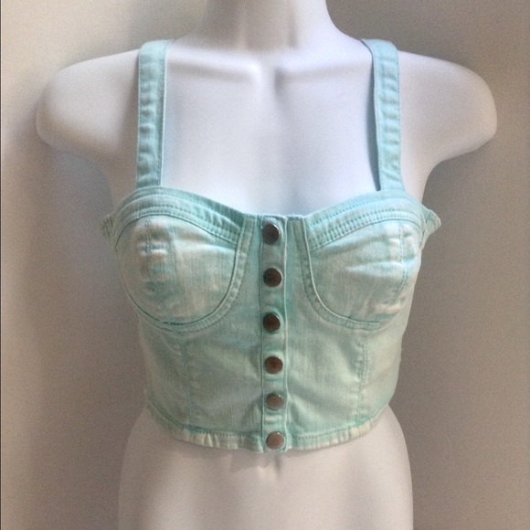 Forever 21 Bustier Crop top S