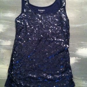Sequin tank
