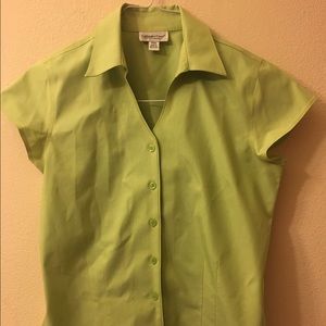 Petite x-small button down blouse NWOT