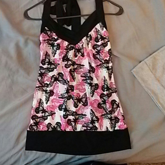 Butterfly dress shirt