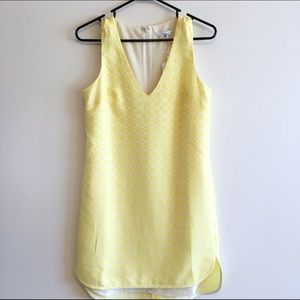 HP 🎉 NWOT Piperlime yellow sun print dress.