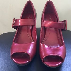 Ruby Red Kenneth Cole Reaction Heels.
