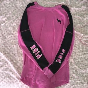 Pink& Black Sweatshirt.