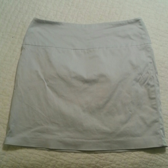Banana Republic baby blue mini skirt
