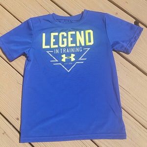 Under Armour kids hear gear shirt