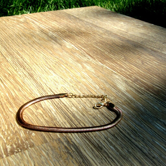 Rose Gold Ankle bracelet