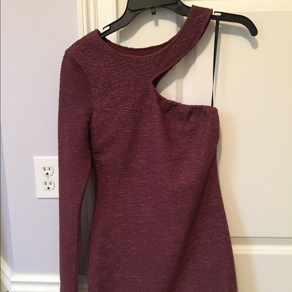 One shoulder dress