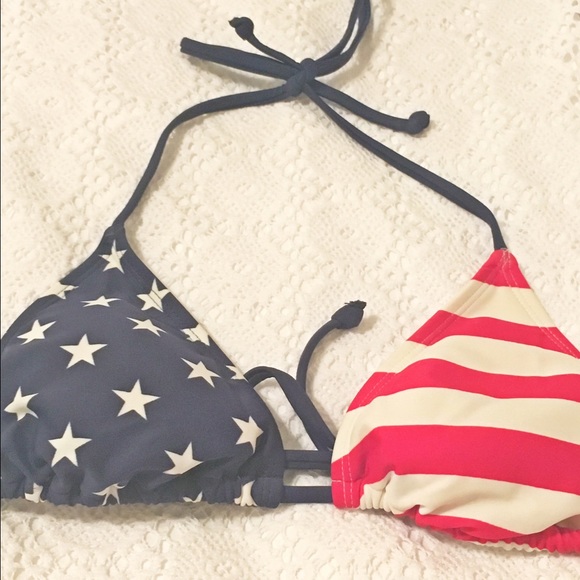 Old Navy American Flag Bikini