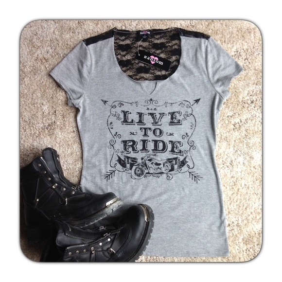 NWT Ransom Moto shirt