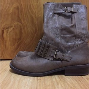 Jessica Simpson | Leather Boots | Brown | 10M