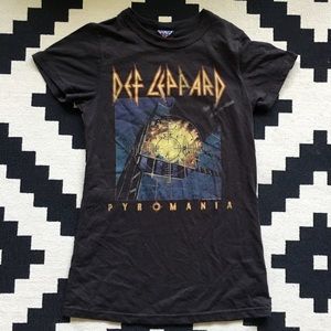 Junk Food Def Leppard Tshirt