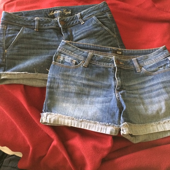 Bundle!!! 2 pairs of jean shorts