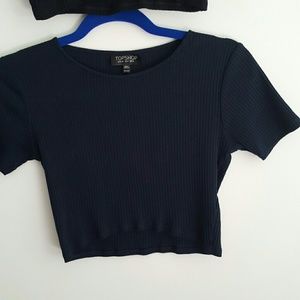 Topshop crop top 100% cotton Topshop crop top 100% cotton
