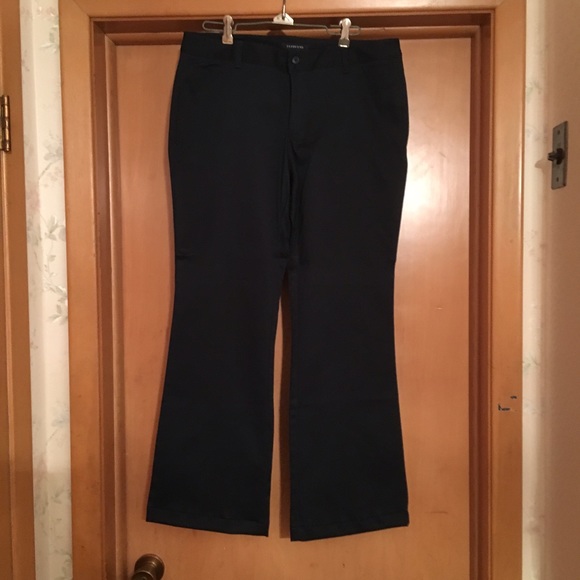 Dark navy Lands End pants