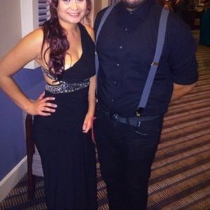 Prom/Formal Black One Shoulder Dress