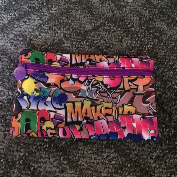 Graffiti make up bag
