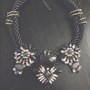 Black Statement necklace