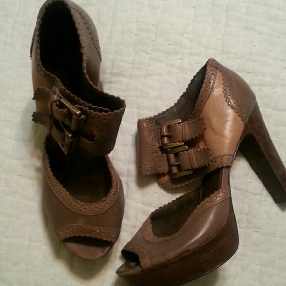 Halogen Peeptoe Heels