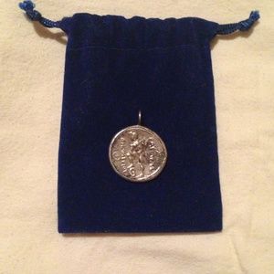 Ancient Coin Pendant Necklace