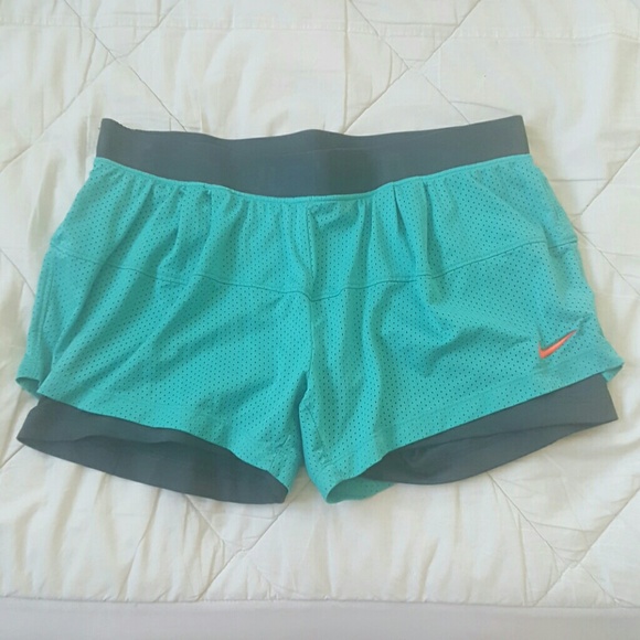 Mesh Nike Dri-Fit Shorts with Spandex Compression
