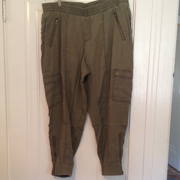 Lane Bryant Flight Pant, Army Green, NWT Sz. 18/20