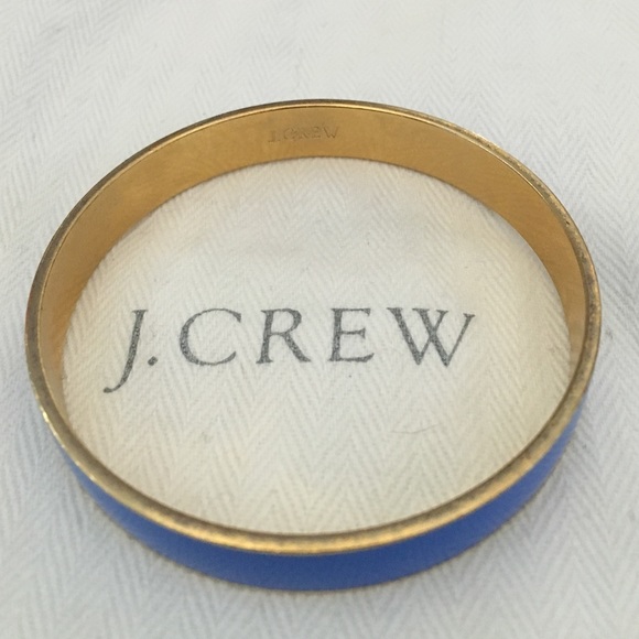 Skinny blue JCrew bangle