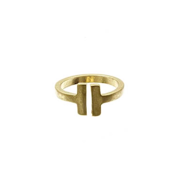 | BRASS T-BAR RING | - Picture 3 of 6