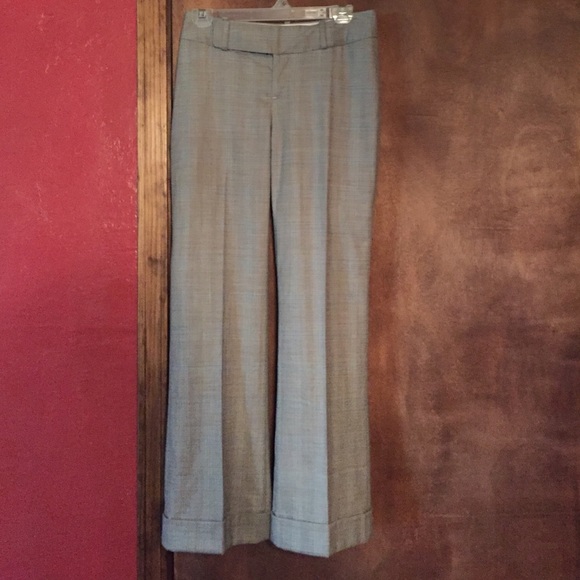 Banana Republic Martin Fit cuffed slacks 2P