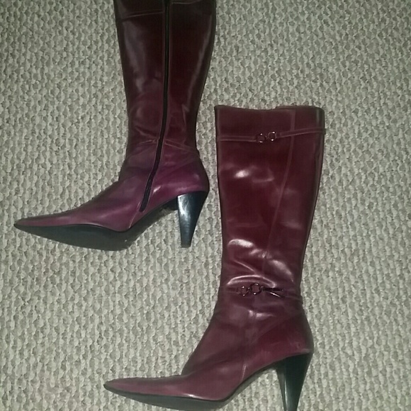 Made in Italy Designer  Leather Steven brand boots - Picture 1 of 4