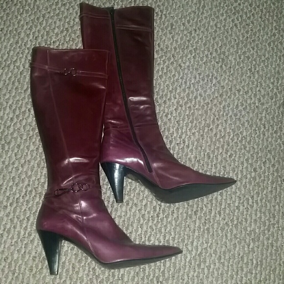 Made in Italy Designer  Leather Steven brand boots - Picture 4 of 4