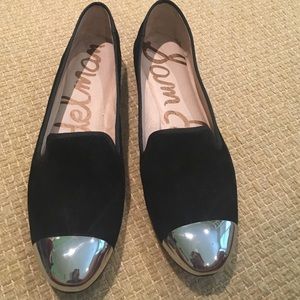 Sam Edelman Aster Slip on Loafer Metal Cap Toe