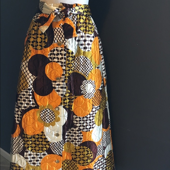 Vintage quilted skirt - Picture 3 of 3