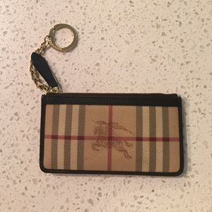 Burberry coin and card wallet