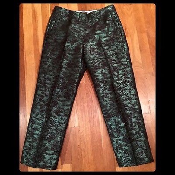 J Crew Holiday Limited Edition cropped pants !!