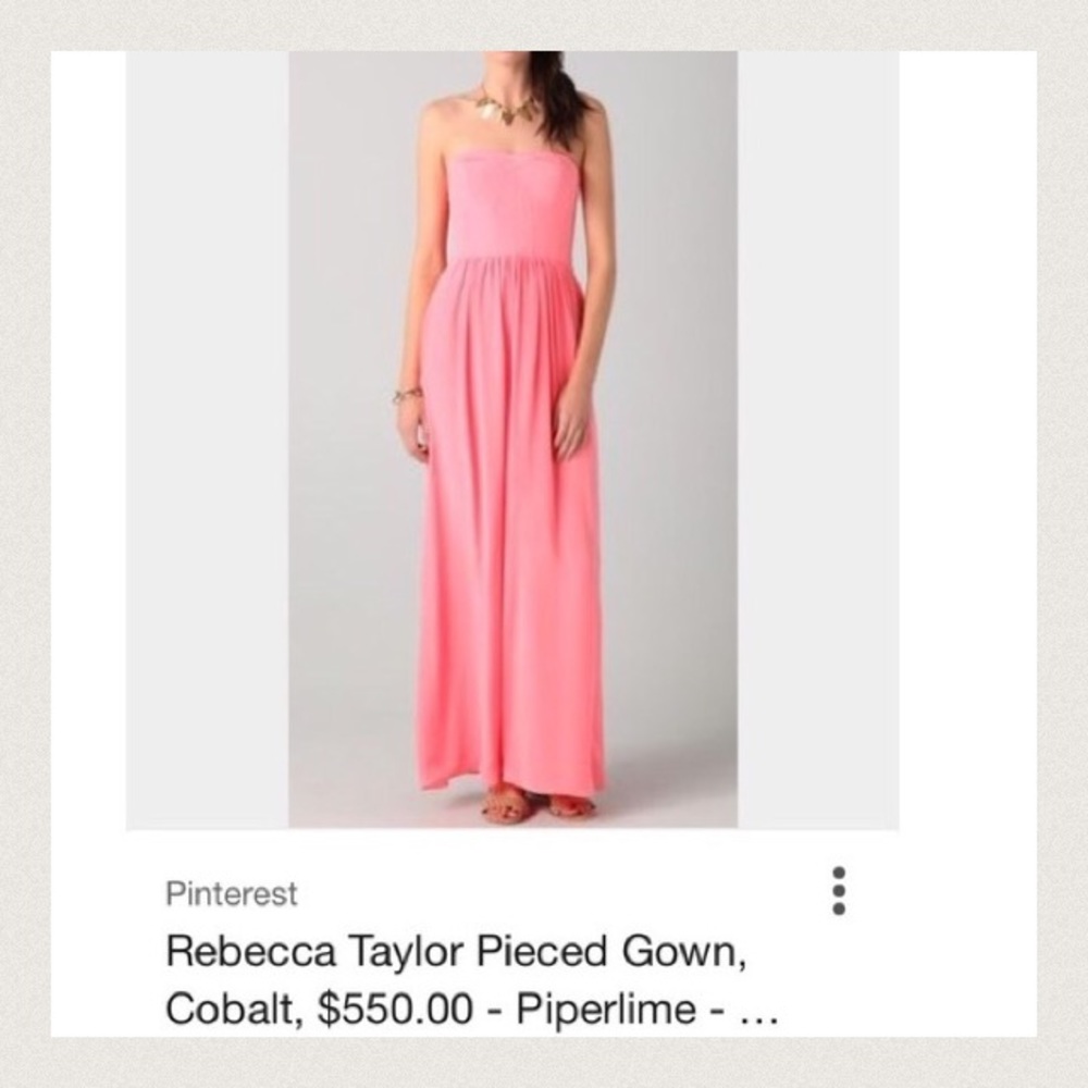 Rebecca Taylor Silk Gown - Picture 3 of 4