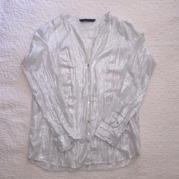 Zara Woman sliver top