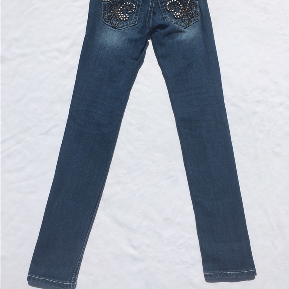 Miss me jp60485 skinny color vtg 46 - Picture 2 of 4