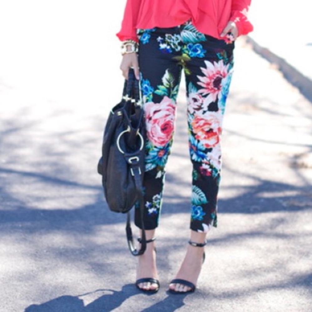 H&M Floral Pant