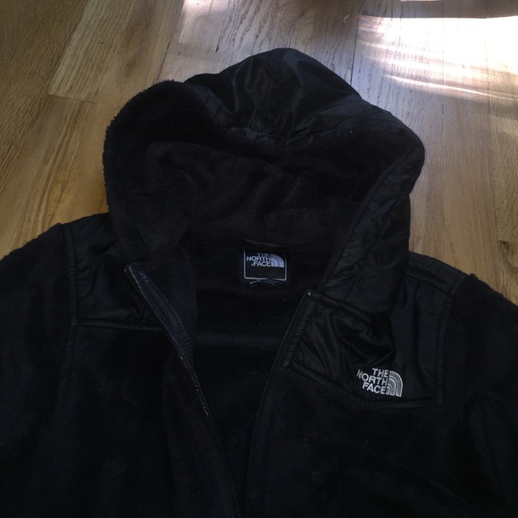 The North Face - zip up hooded jacket, like new.