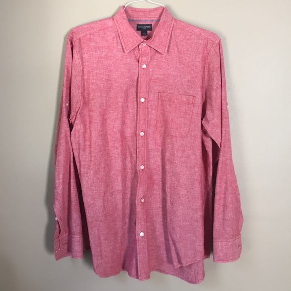 LIKE NEW! "Distressed" Banana Republic button down