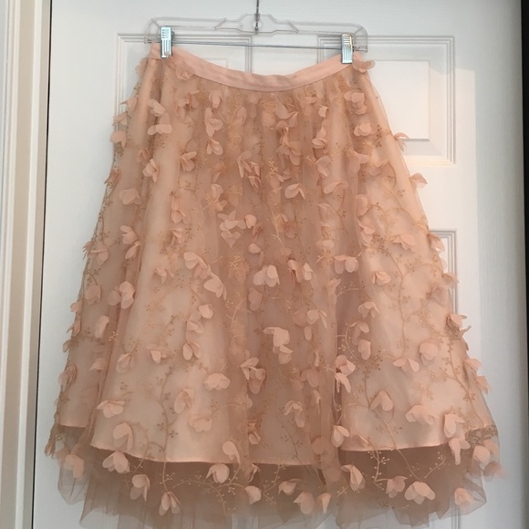 Anthropologie Tulle Skirt