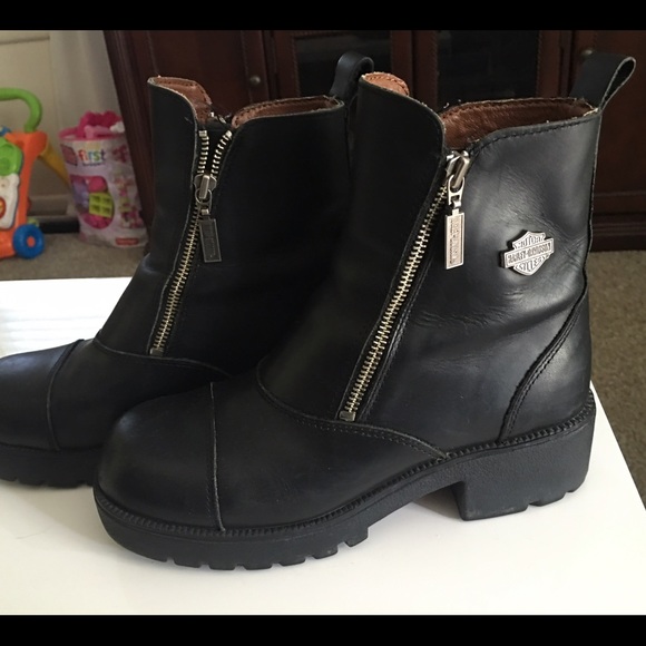 Women's Harley Davidson Boots 8