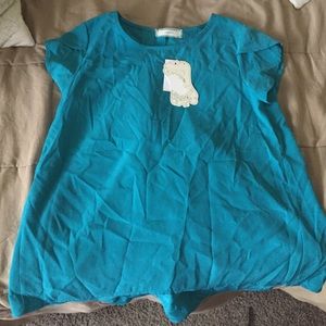 Kids turquoise top