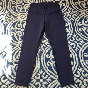 Lululemon Luon Navy Blue. Size 10.