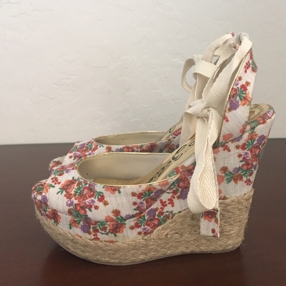 Sergio Zelcer Shoes - Ankle wrap wedges by Sergio Zelcer
