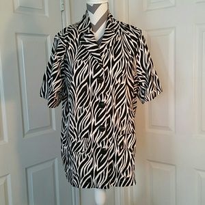 Zebra Jacket, 1x or 18-20